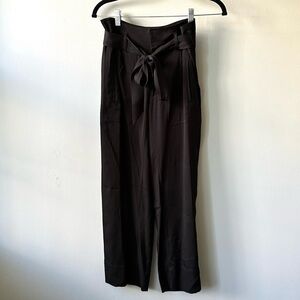 AYR Black Tie Waist Dress Pants - 2